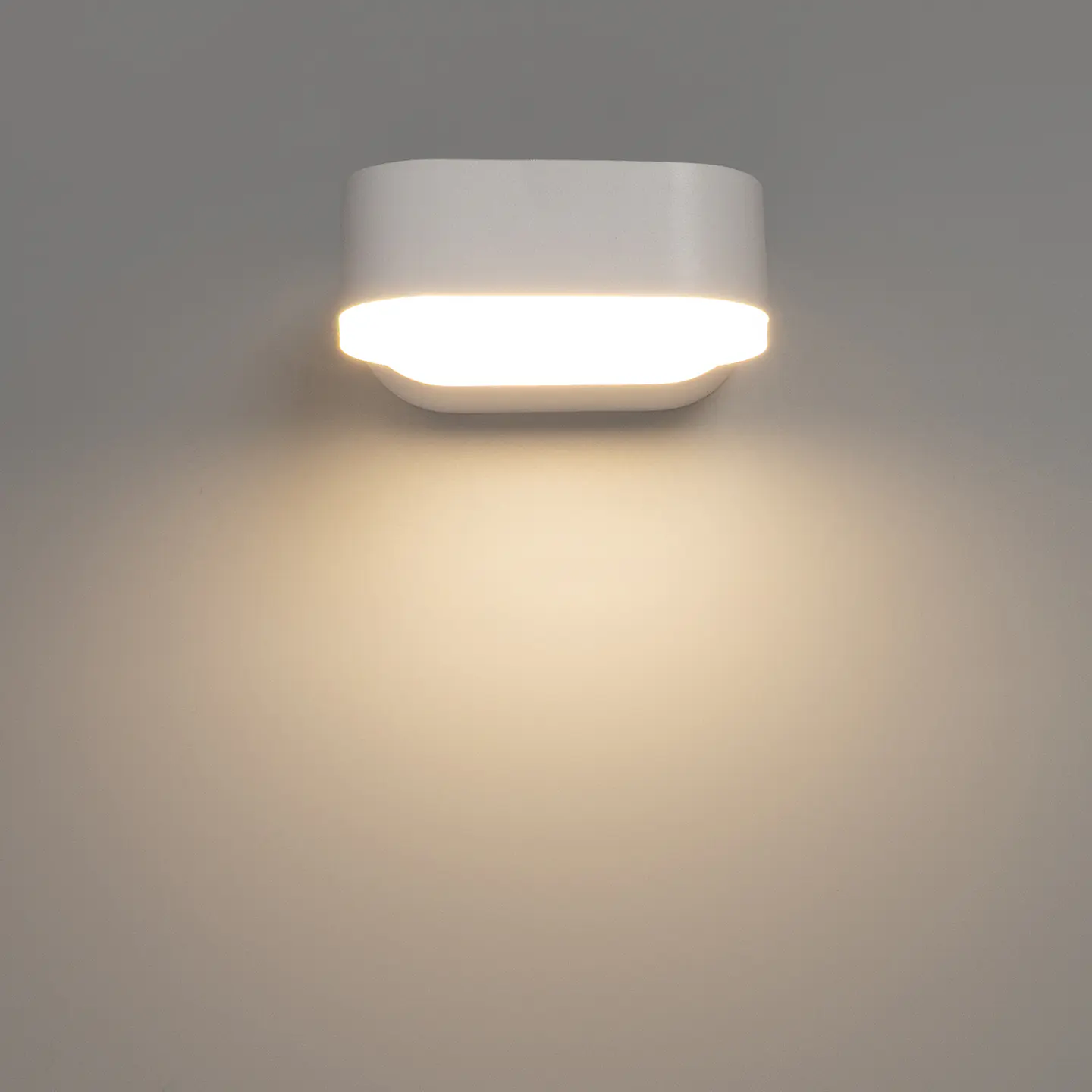 APLIQUE LED DE PAREDE BRANCO 7W 3CCT ROTAÇÃO 300 GRAUS 7