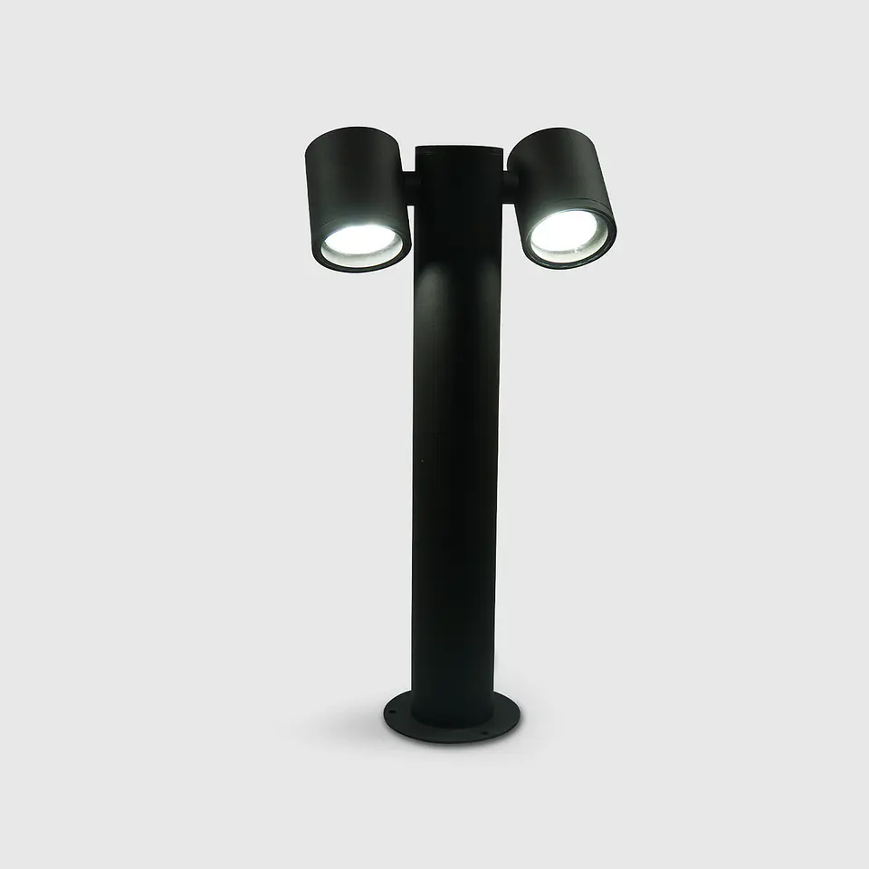 BALIZADOR DE JARDIM B-S 2XGU10 440MM ANTRACITE 1