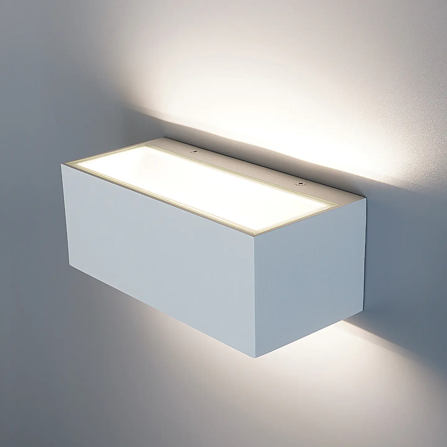 APLIQUE LED DE PAREDE BRANCO 18W 3CCT ILUMINAÇÃO BILATERAL 3