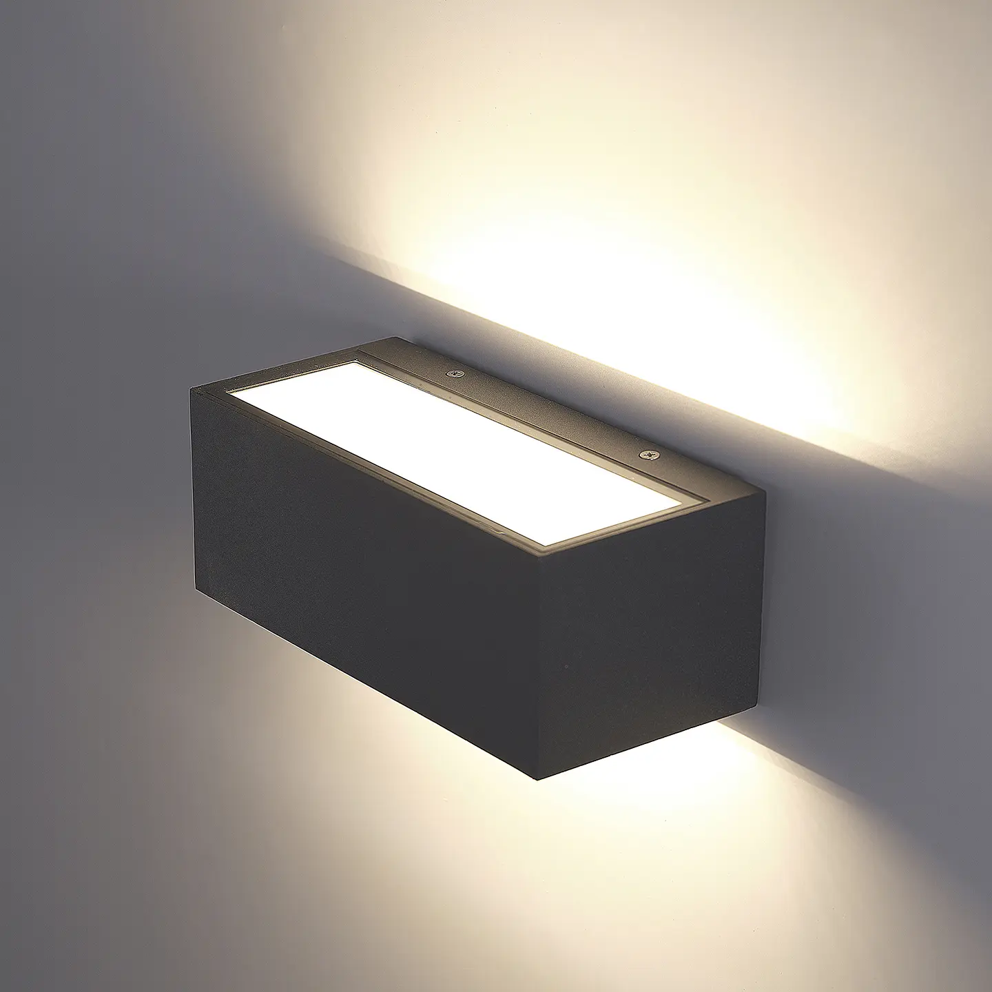 APLIQUE LED DE PAREDE ANTRANCITE 18W 3CCT ILUMINAÇÃO BILATERAL 3