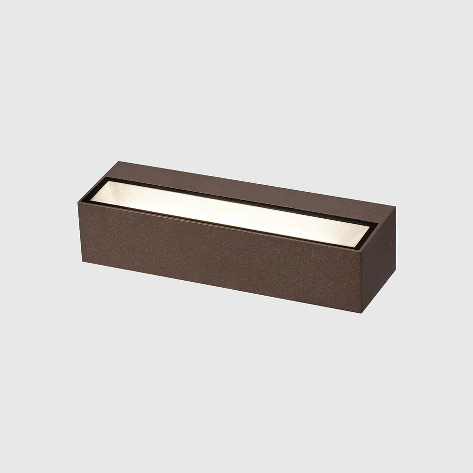 APLIQUE LED PAREDE RETANGULAR CORTE 2X10W 3CCT 2