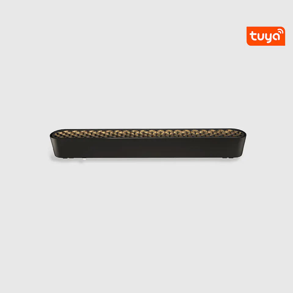 PROJETOR LINEAR PRETO CALHA MAGNÉTICA UT25-AGR6 12W 3CCT 1