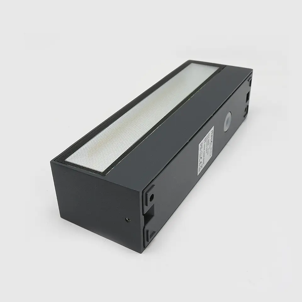 APLIQUE LED PAREDE RETANGULAR ANTRACITE  2X10W 3CCT 4