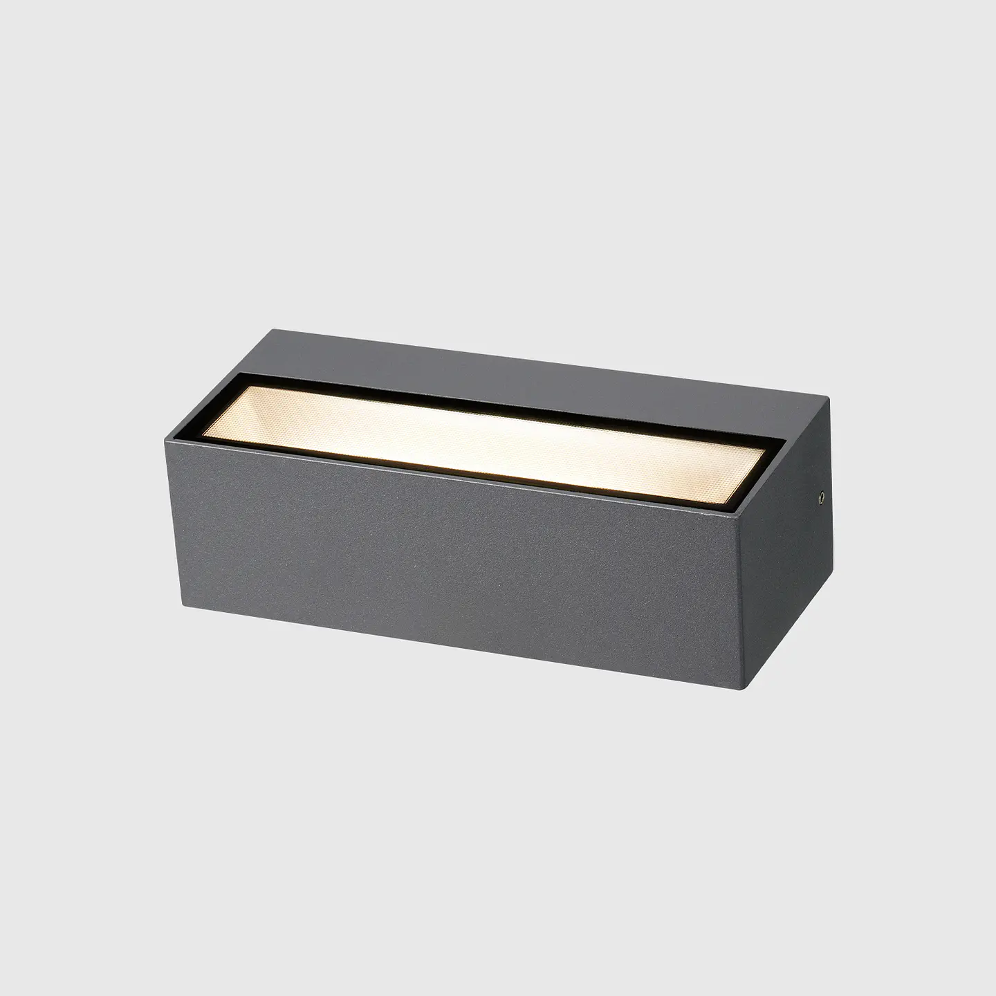 APLIQUE LED PAREDE RETANGULAR ANTRACITE 2X6W 3CCT 2