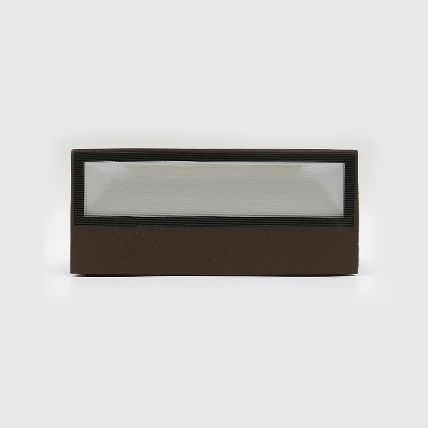 APLIQUE LED PAREDE RETANGULAR CORTEN 2X6W 3CCT 5