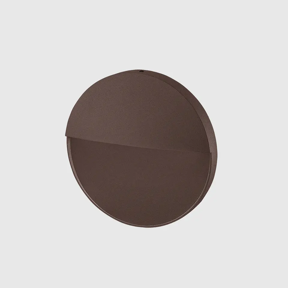 APLIQUE LED PAREDE REDONDO CORTEN 3W 3CCT 1