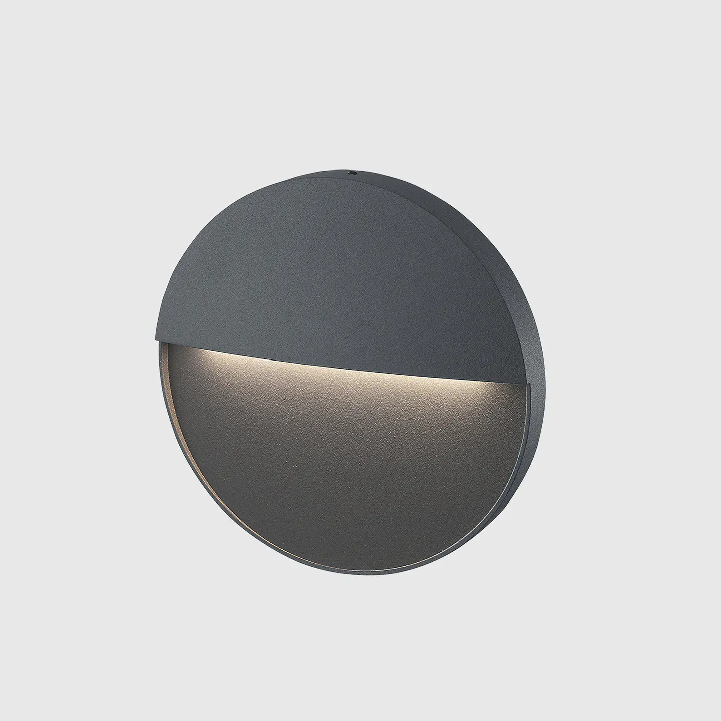 APLIQUE LED PAREDE REDONDO ANTRANCITE 3W 3CCT 2