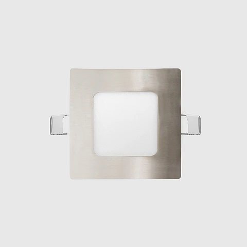 PAINEL LED QUADRADO NIQUEL 5W 3CCT