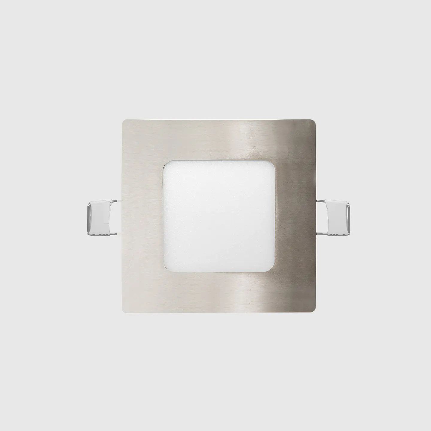 PAINEL LED QUADRADO NIQUEL 5W 3CCT 1