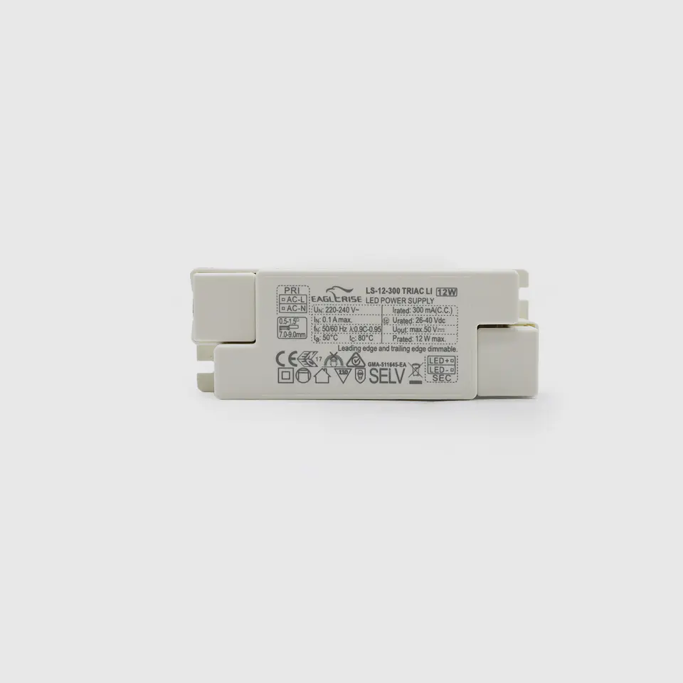 DRIVER EAGLERISE PARA DOWNLIGHT LED TRIAC DRIVER 10-13W, 26-40V, 300mA 1