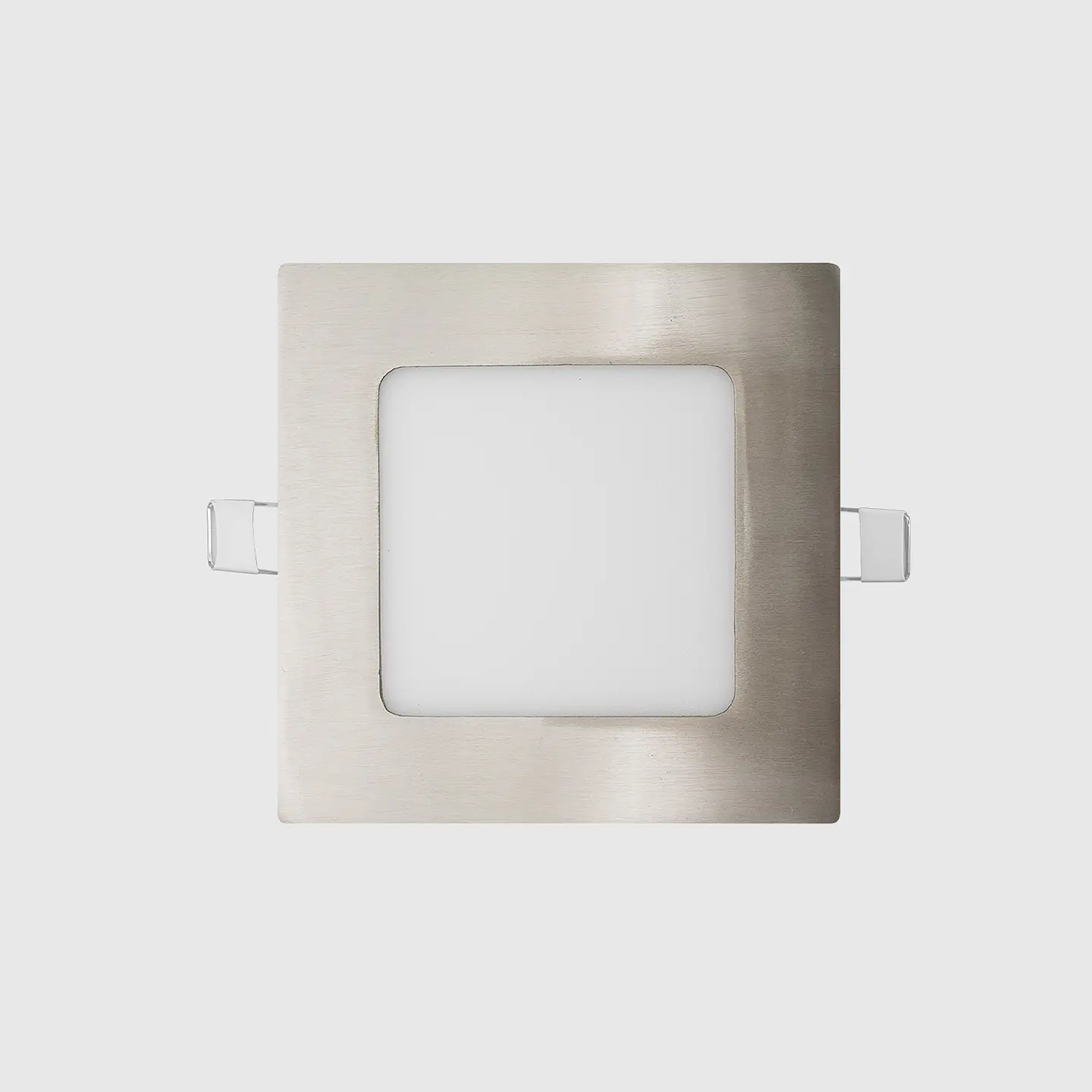 PAINEL LED QUADRADO NIQUEL 6W 3CCT 1