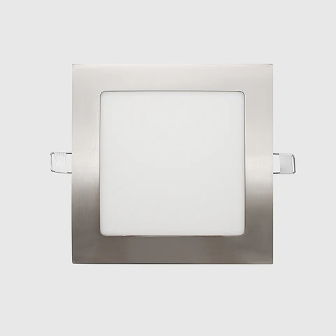PAINEL LED QUADRADO NIQUEL 9W 3CCT