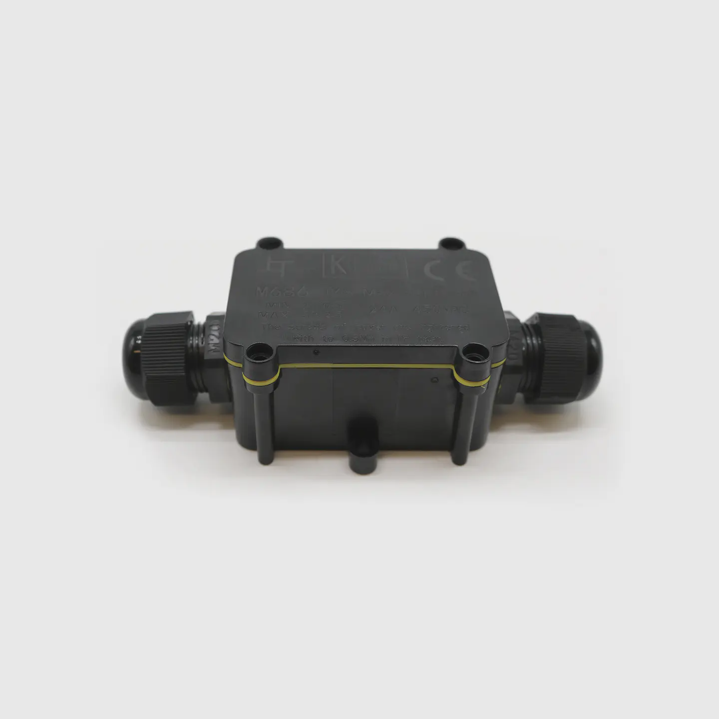 CONECTOR C/ CAIXA ESTANQUE IP68 - 2 2