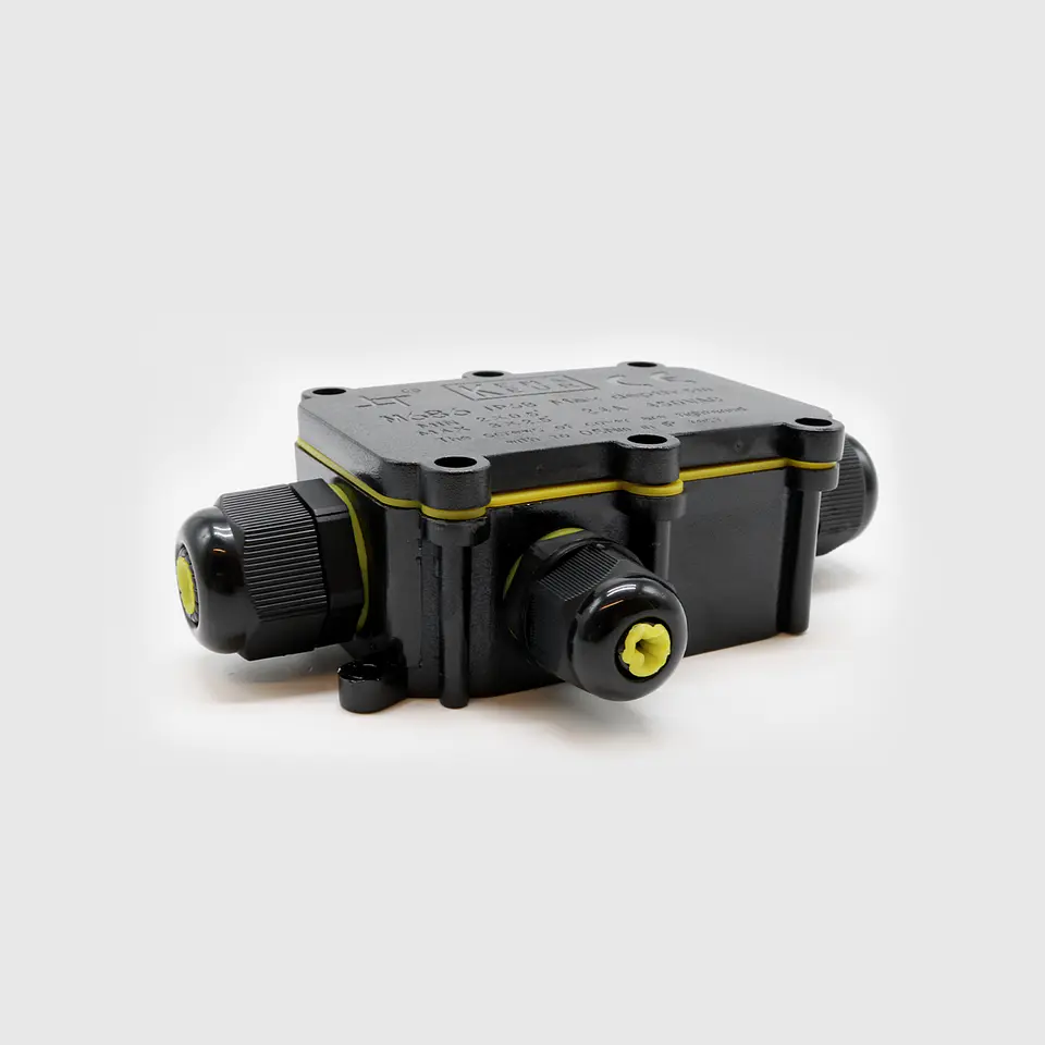 CONECTOR C/ CAIXA ESTANQUE IP68 - 4 2