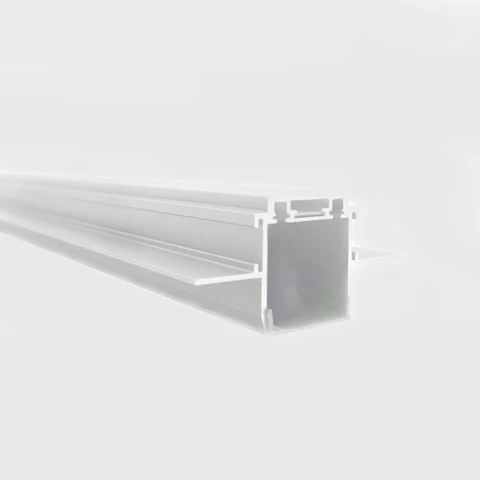 CALHA MAGNÉTICA DE EMBUTIR BRANCA DE 2M
