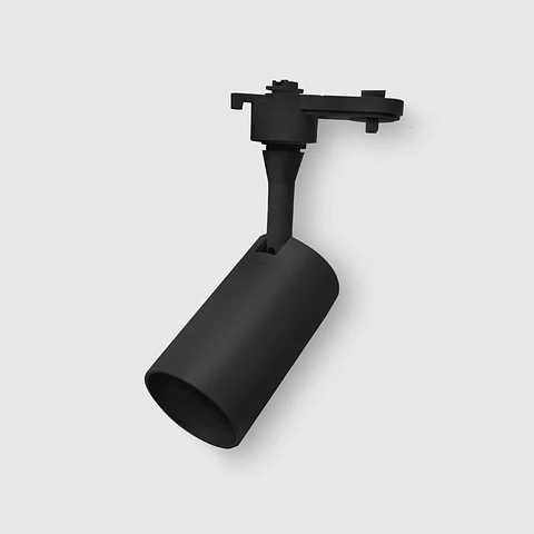 PROJETOR CALHA MONOFASICA PRETO 1XGU10