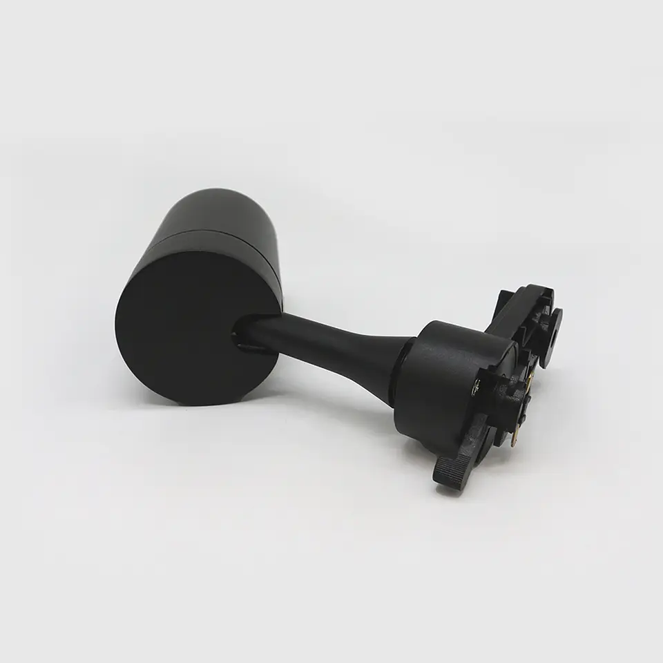 PROJETOR CALHA MONOFASICA PRETO 1XGU10 2