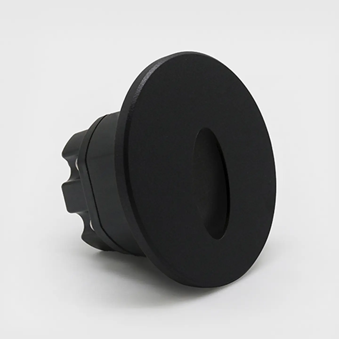 ESPELHO REDONDO PRETO PARA BALIZADOR MODULAR 39397 2