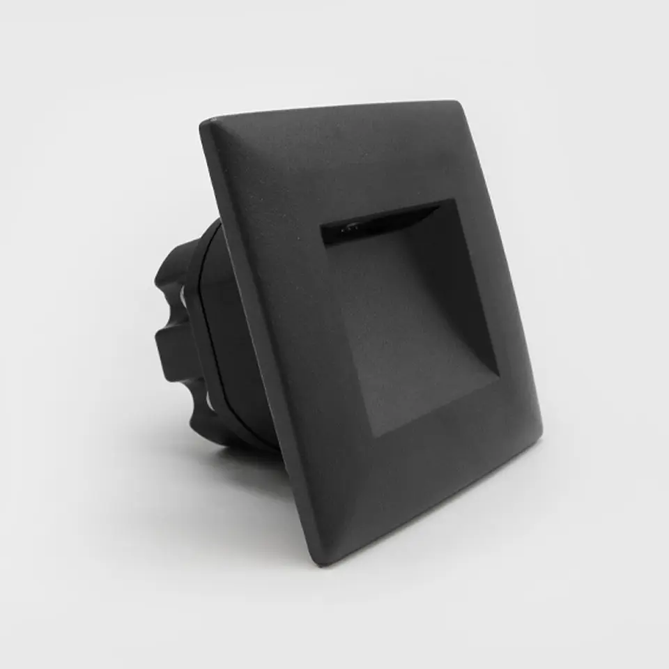 ESPELHO QUADRADO ANTRACITE PARA BALIZADOR MODULAR 39397 2