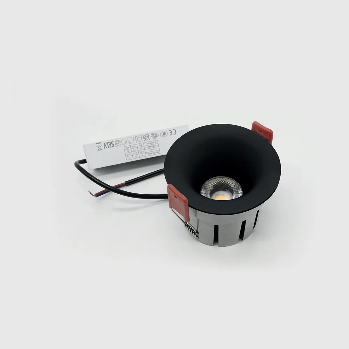 REFLETOR PARA DOWNLIGHT MODULAR 15W PRETO 2