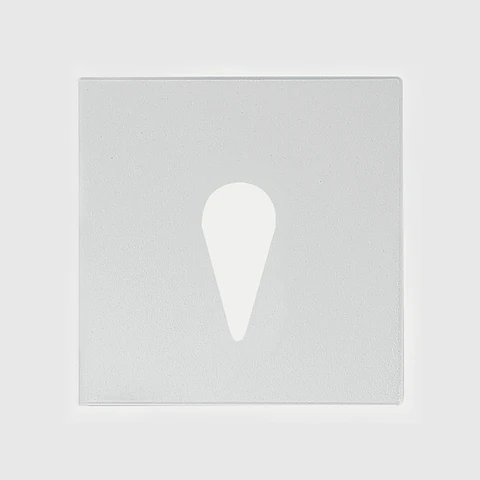 ESPELHO QUADRADO BRANCO PARA BALIZADOR MODULAR 39397