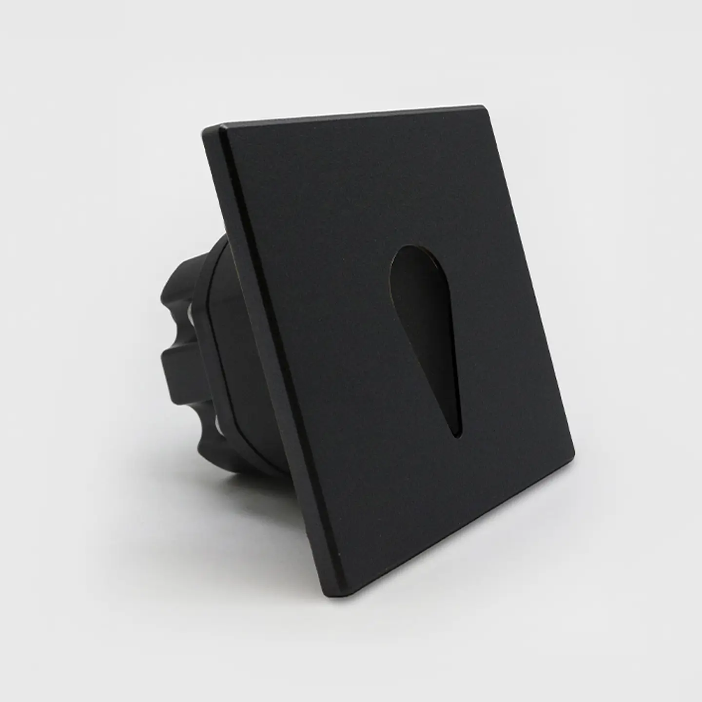 ESPELHO QUADRADO PRETO PARA BALIZADOR MODULAR 39397 2