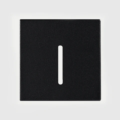 ESPELHO QUADRADO PRETO PARA BALIZADOR MODULAR 39397