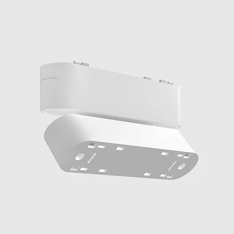 ACESSÓRIO ORIENTÁVEL BRANCO PARA PROJETOR LINEAR 6W