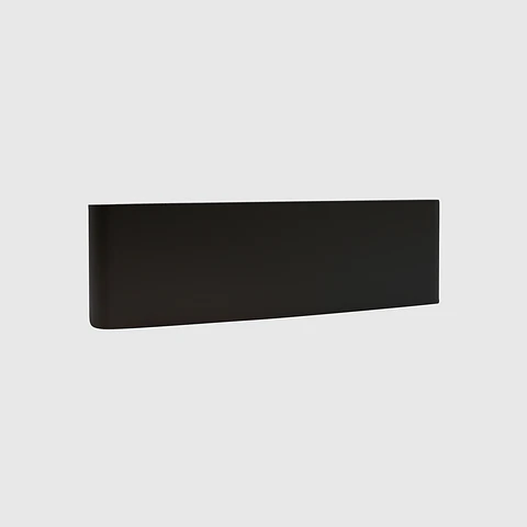 APLIQUE LED PAREDE PRETO 6W 3000K