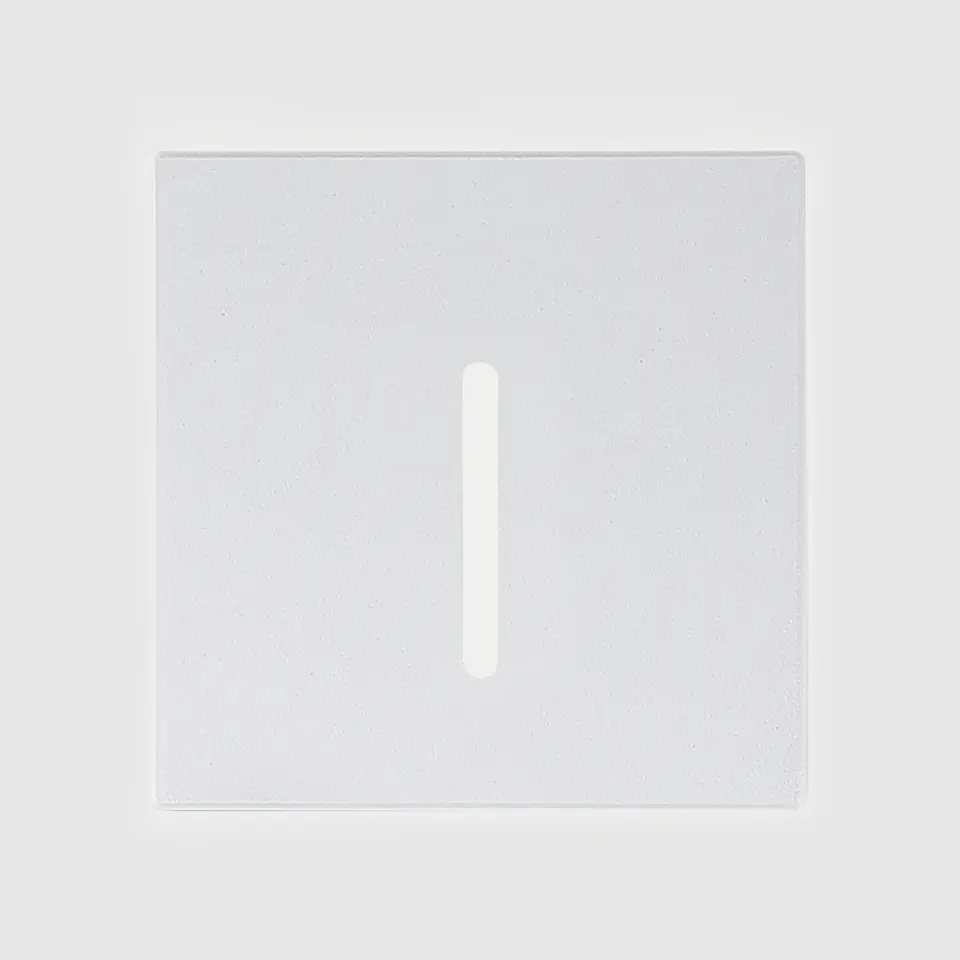ESPELHO QUADRADO BRANCO PARA BALIZADOR MODULAR 39397 1