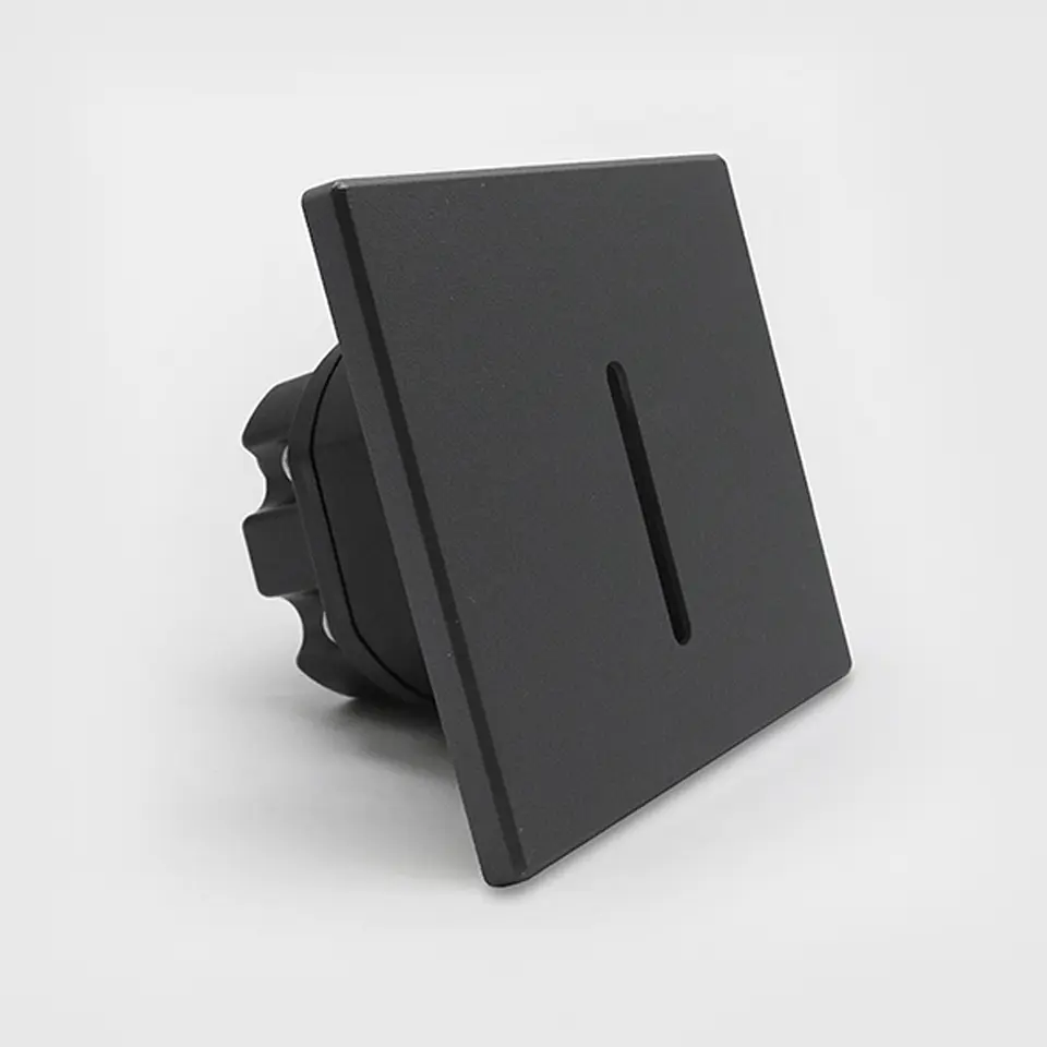 ESPELHO QUADRADO ANTRACITE PARA BALIZADOR MODULAR 39397 2