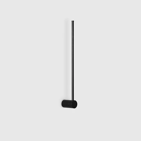 APLIQUE LED PAREDE PRETO 60CM 8W 3000K