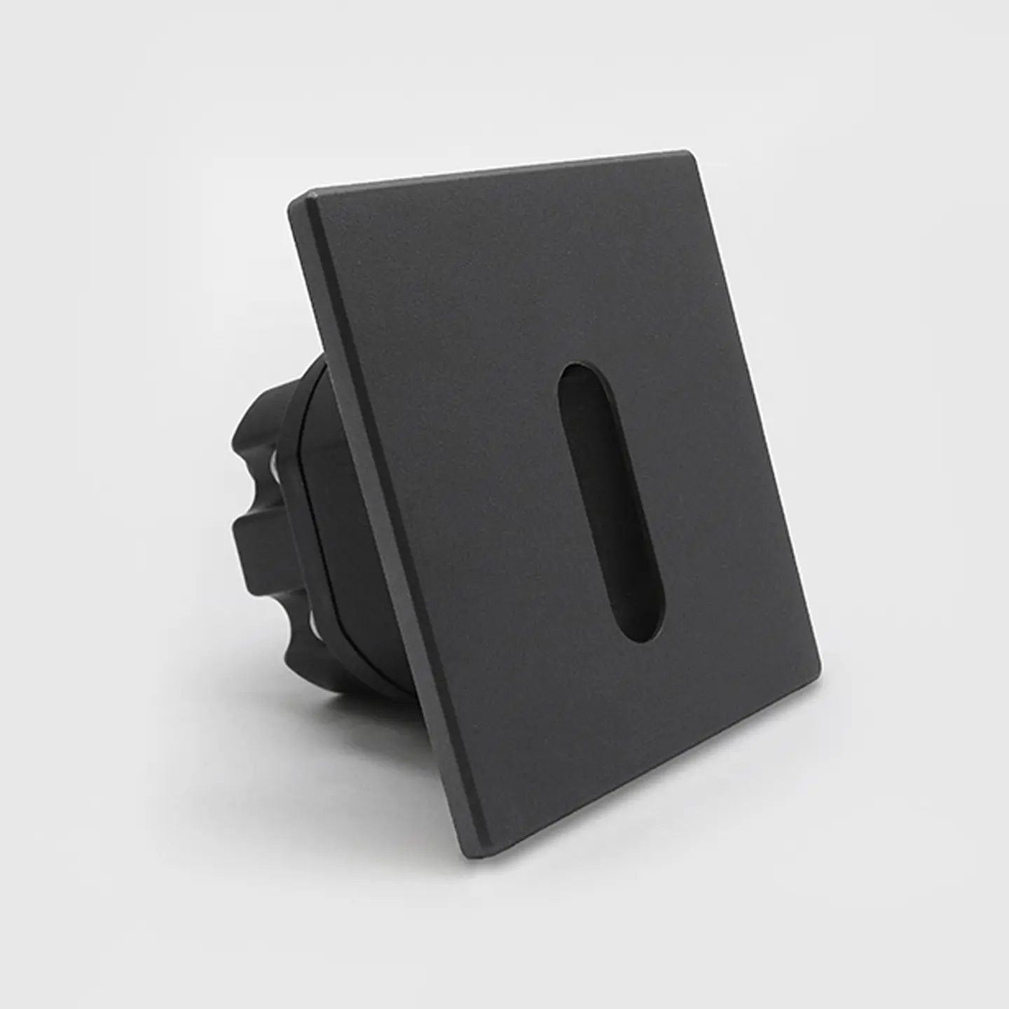 ESPELHO QUADRADO ANTRACITE PARA BALIZADOR MODULAR 39397 2