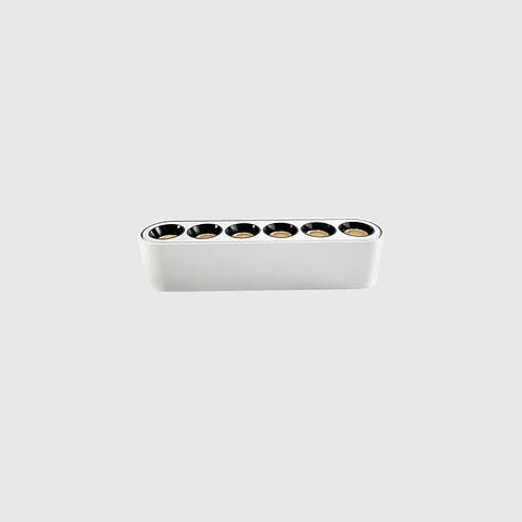 PROJETOR LINEAR BRANCO CALHA MAGNÉTICA 6W 2700K DE 36° 40V