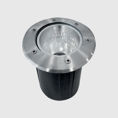 PROJETOR DE CHÃO IP65 REDONDO 1*E27