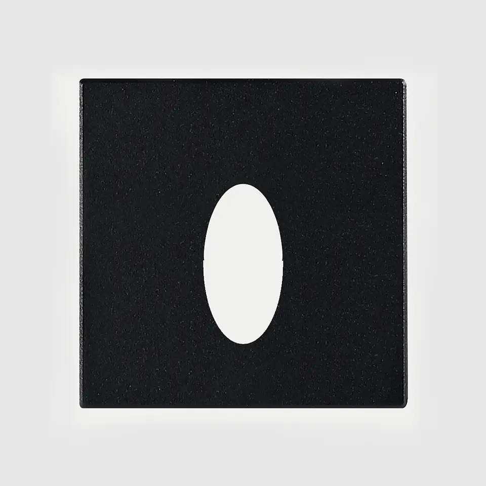 ESPELHO QUADRADO PRETO PARA BALIZADOR MODULAR 39397 1