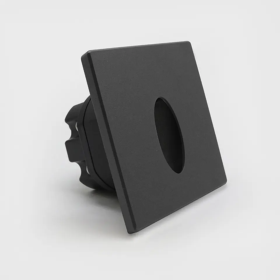 ESPELHO QUADRADO ANTRACITE PARA BALIZADOR MODULAR 39397 2