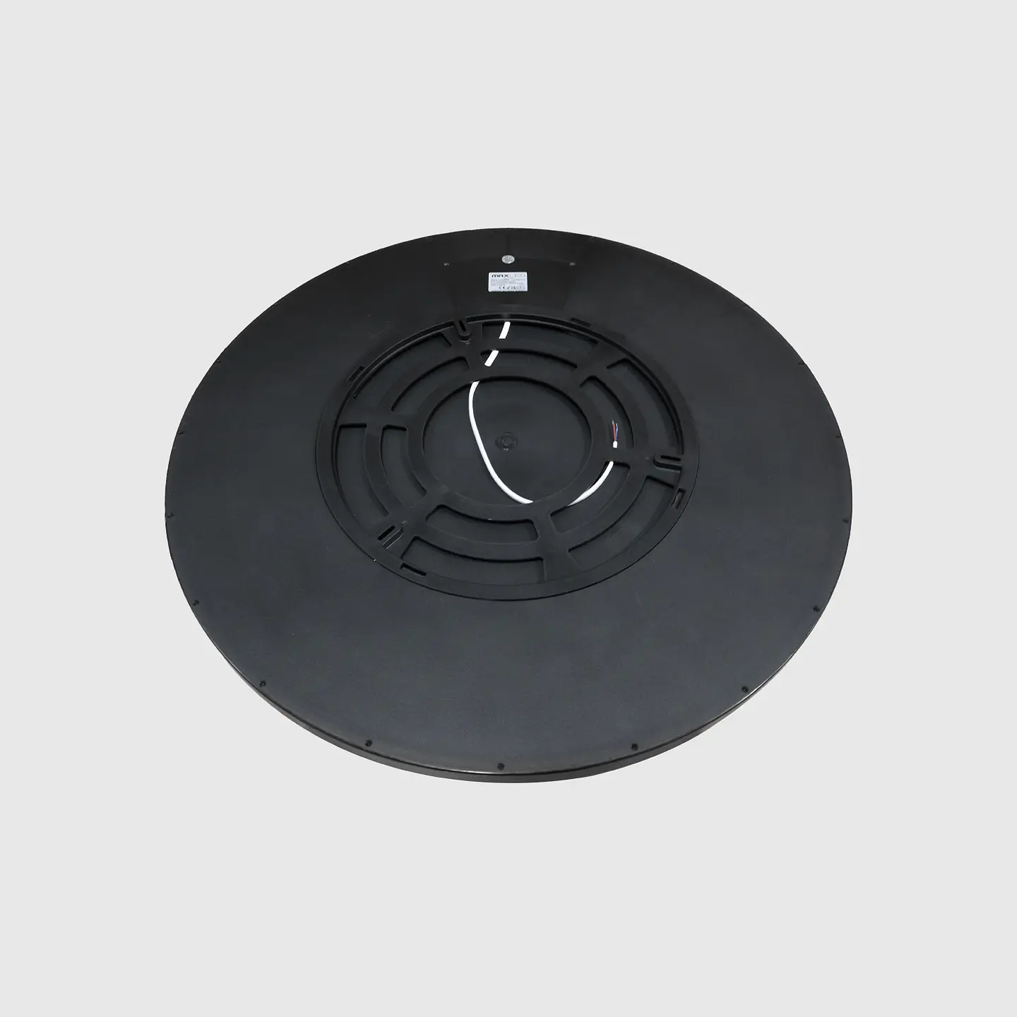PLAFON LED REDONDO SUPER SLIM PRETO 45W 3CCT DIMÁVEL C/COMANDO 2