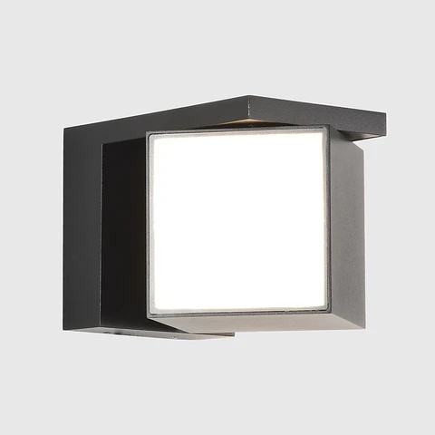 APLIQUE LED DE PAREDE IP54 18W 3000K ANTRACITE