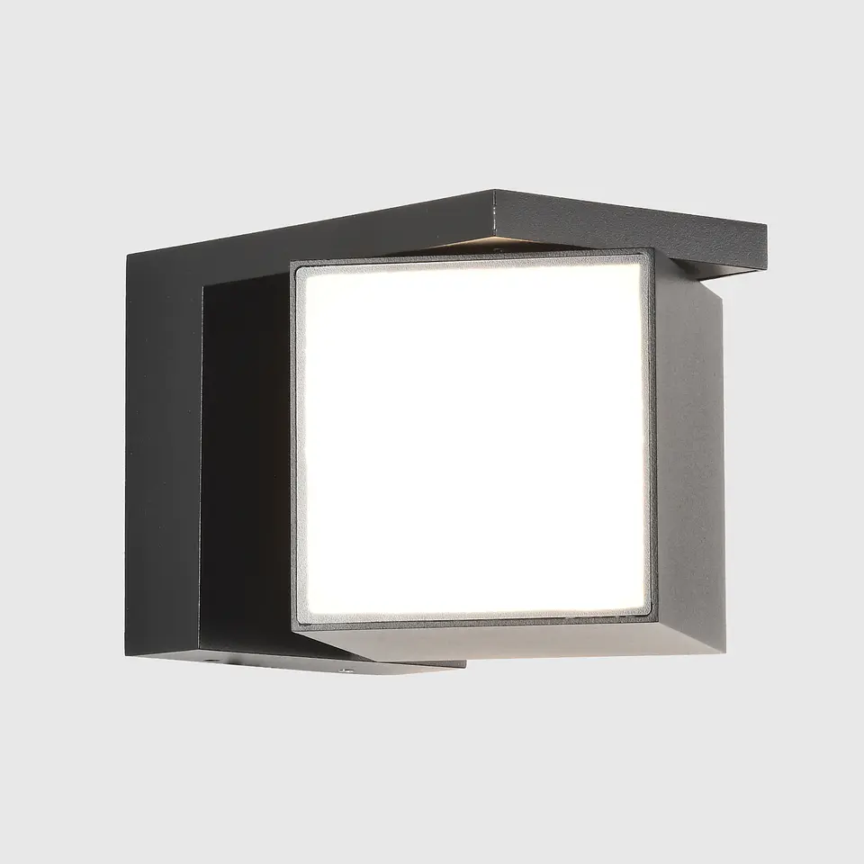 APLIQUE LED DE PAREDE IP54 18W 3000K ANTRACITE 1