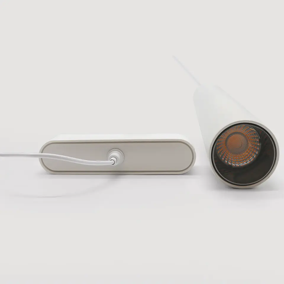 PROJETOR TUBOLAR BRANCO SUSPENSO 7W 2700K 2