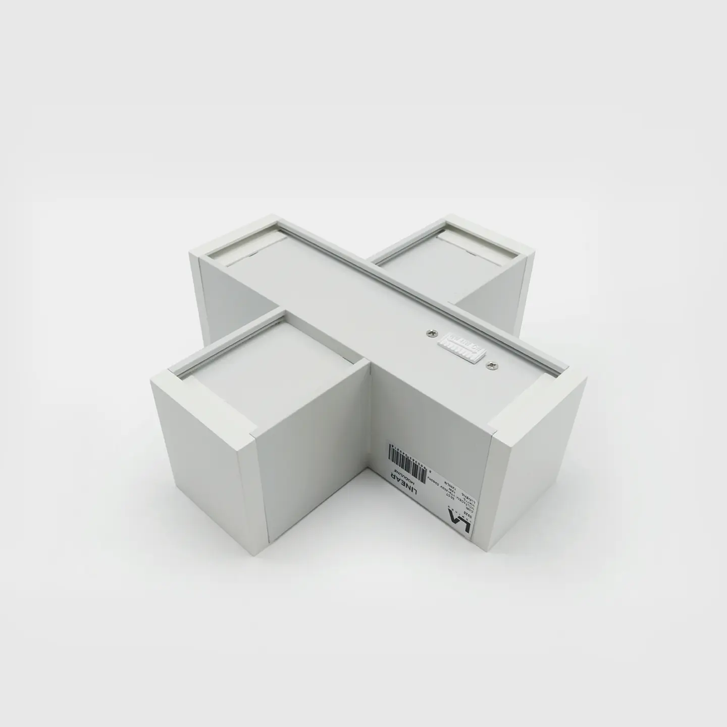 UNIÃO CRUZADA BRANCA 12W 3CCT PARA LIENARES MODULARES 