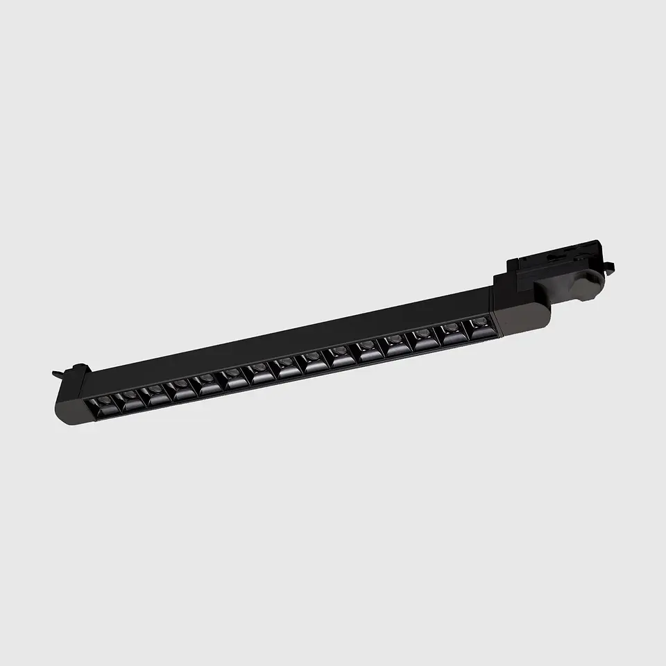 PROJETOR LINEAR TRIFÁSICO PRETO 