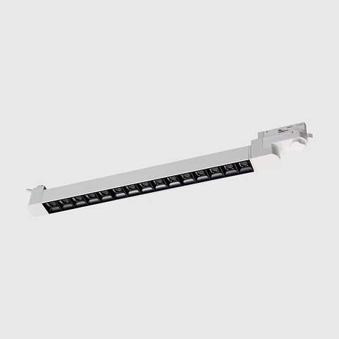 PROJETOR LINEAR TRIFÁSICO BRANCO "AURA" 15W 4000K