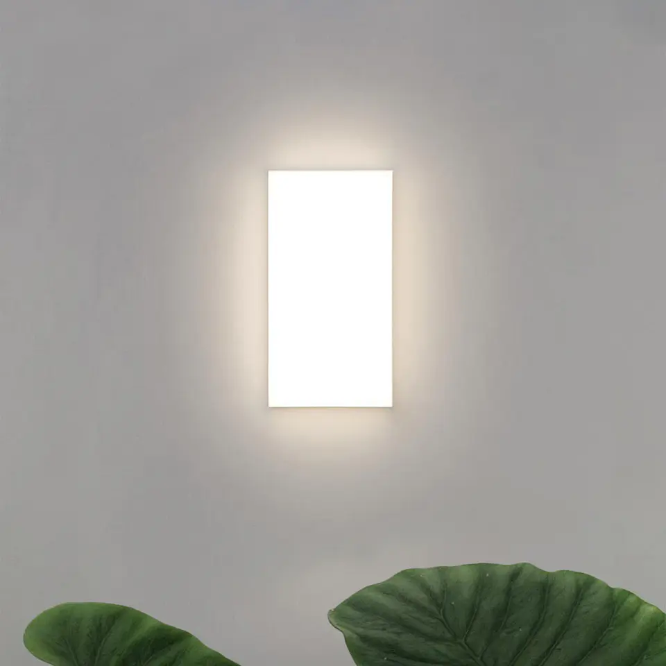 APLIQUE LED DE PAREDE RETANGULAR 6W 2700K IP65 5