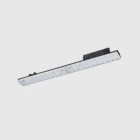 PROJETOR LINEAR TRIFÁSICO PRETO "HARPER"  20W 4000K