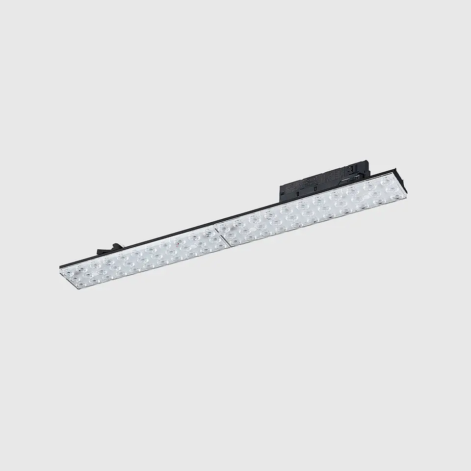 PROJETOR LINEAR TRIFÁSICO PRETO 