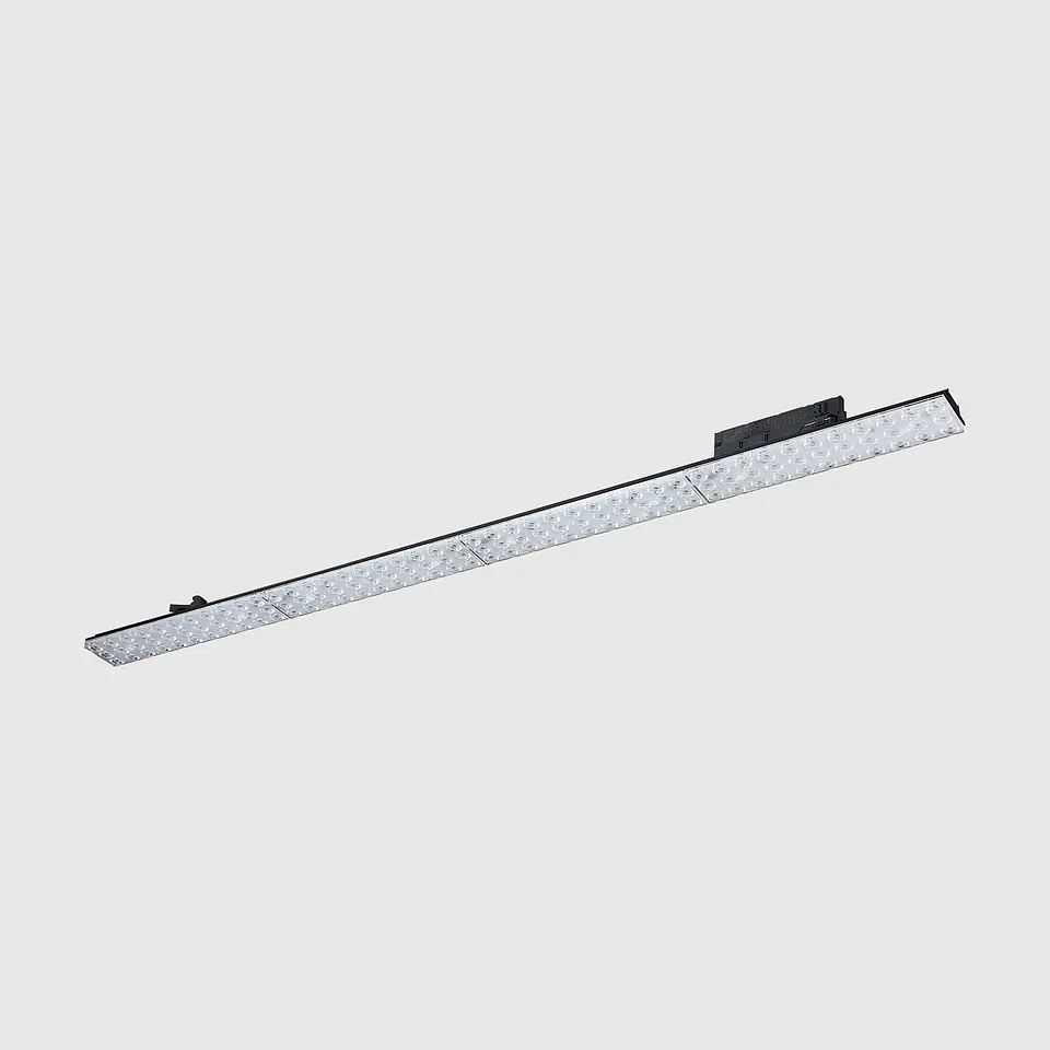 PROJETOR LINEAR TRIFÁSICO PRETO 