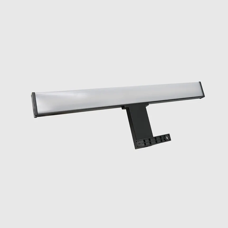 APLIQUE LED ESPELHO PRETO 8W 3CCT 1