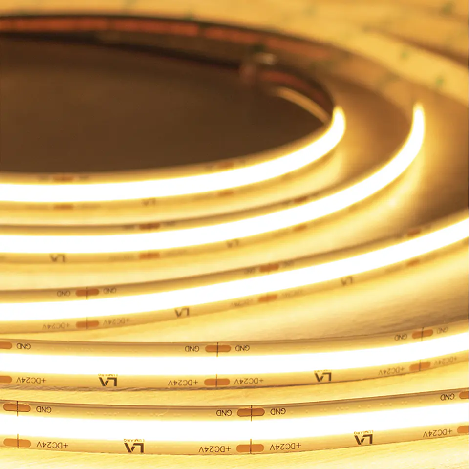 FITA LED COB 10MM 528 CHIPS 5M IP20 24V 15W 5000K 6